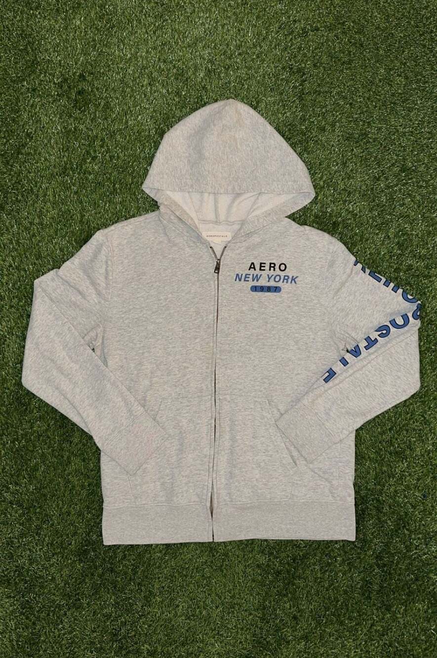 Aéropostale Aero New York 1987 Full-Zip Hoodie